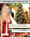 paris hilton christmas