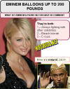 fat eminem paris hilton