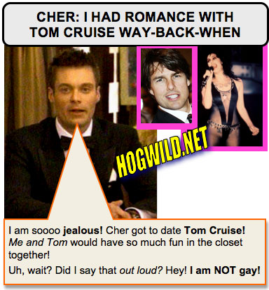 funny myspace pictures: tom cruise cher