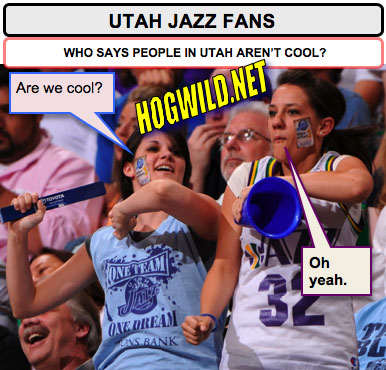 funny myspace pictures: utah jazz